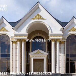 Luxury Classic Living Room Three Room House Design No-5105