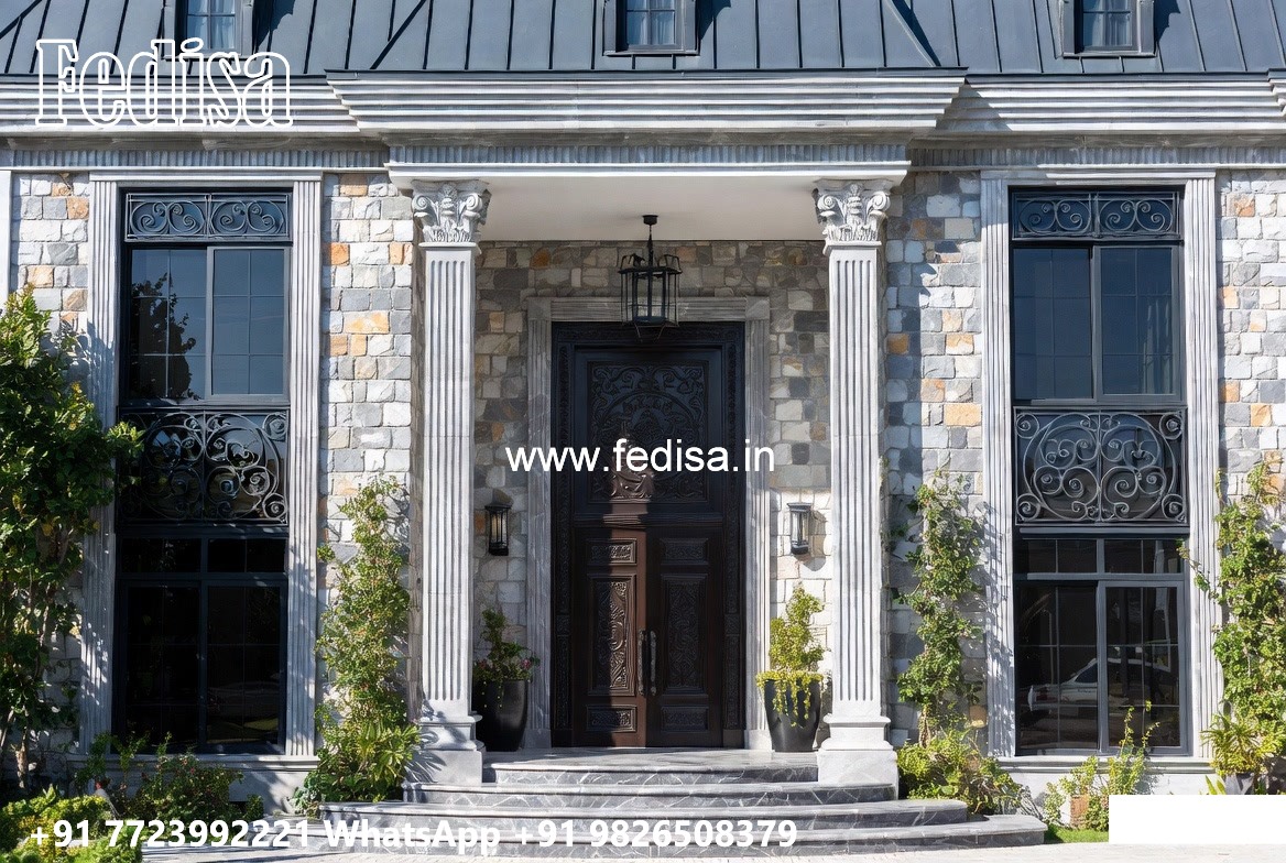 Elegant Villa Design Home Front Design No-5130