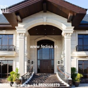 Villa With Columns Design House Plan Design No-5136