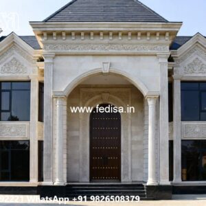 Luxury Front Elevation Villa New House Design No-5137