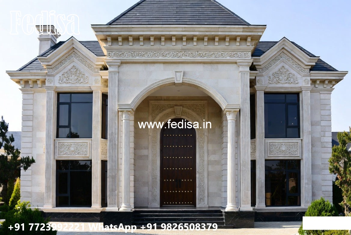 Luxury Front Elevation Villa New House Design No-5137