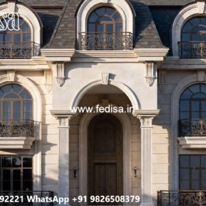 Fountain Garden Villa Simple House Plans No-5152