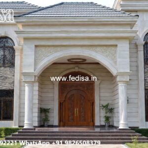 Classic Villa Design With Swimming Pool 2 Storey House Design No-5159