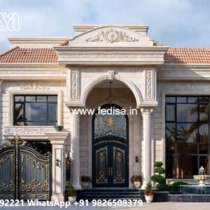 Marble Flooring Home One Story House Plans No-5193