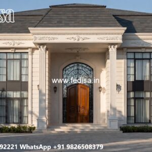 Classic Home Decor Ideas For Living Room Indian House Design Front View No-5206