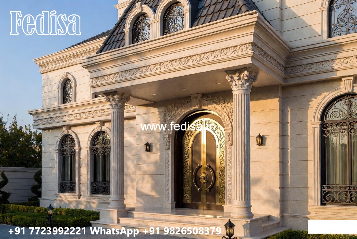 Traditional Home Design Duplex Designs No-5211