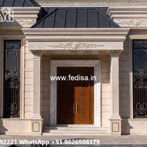 Classic Home Exterior 3 Bedroom House Design No-5217