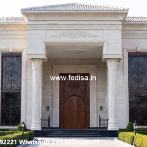 Classic Front Elevation Modern House Floor Plans No-5220