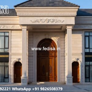 Front Yard Classic Home Modern House Exterior No-5235