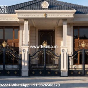 Small Classic Home Design Inspiration Home Front Boundary Wall Design No-5240