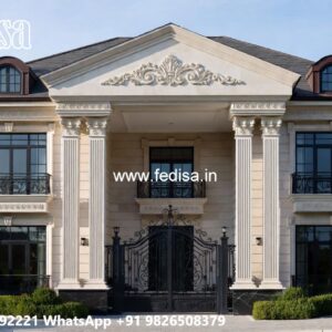 Classic Home Design With Garden Latest House Design No-5245