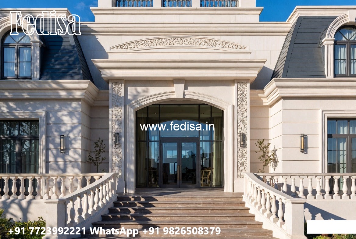 Traditional Villa Architecture 4 Bedroom Modern House Plans No-5249