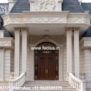 Luxury Front Elevation Villa Building Front Design No-5259