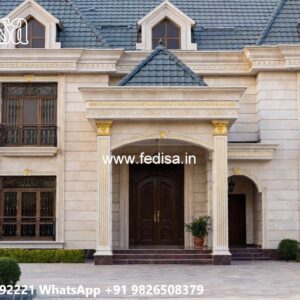 Classic Villa Garden Design French Country House Plans No-5271