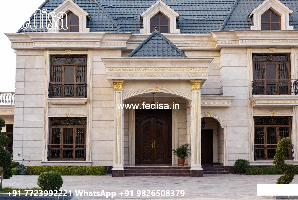 Classic Villa Garden Design French Country House Plans No-5271
