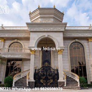 Classic Mediterranean Villa Style Homes Exterior Wall Design No-5280