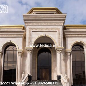 Classic Front Elevation Simple House Drawing Design No-5304
