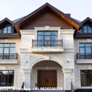 Classic House Garden Design Double Story House Plans No-5317