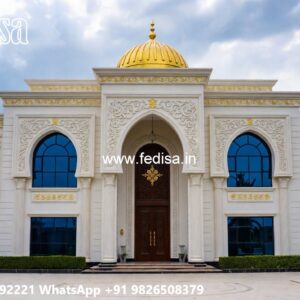 Front Yard Classic House 3 Storey House Design No-5319