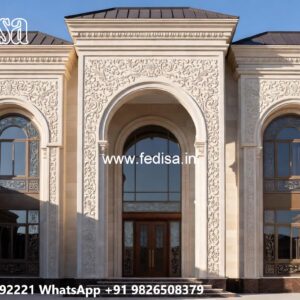 Elegant Home Design 2nd Floor House Front Design No-5335