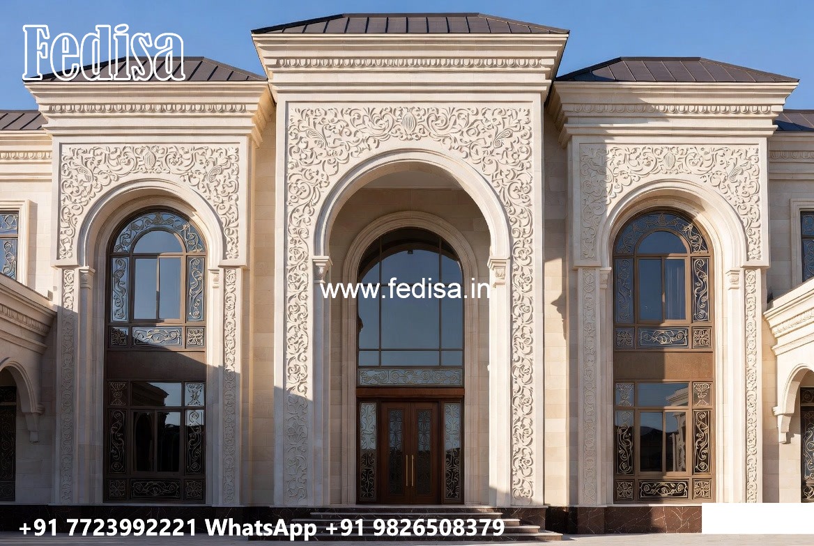 Elegant Home Design 2nd Floor House Front Design No-5335