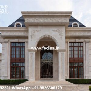 Classic Home Exterior 3d House Drawing No-5339