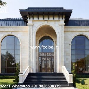 Traditional House Facade 1 Floor House Design No-5340