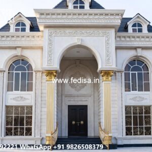 Brick Classic Home Home Entrance Design No-5345
