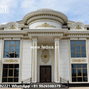 Classic Bedroom Design Front View Of House No-5351