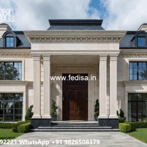 Traditional Home Design With Modern Touch House Exterior Ideas No-5366