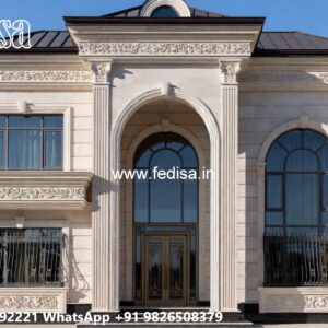European Style Villa Duplex Home Design No-5372