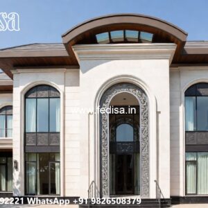 Neoclassical Villa Facade House Layout Design No-5378