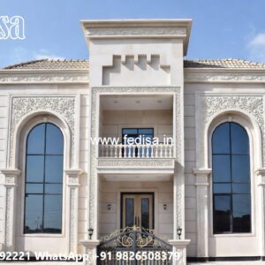 Villa With Columns Design Dream Home Design No-5380