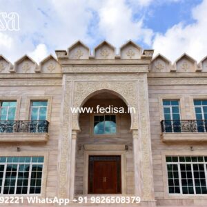Symmetrical Villa Architecture 3 Bedroom Flat Plan Drawing No-5383