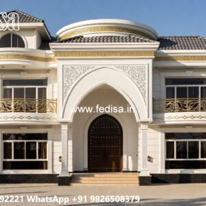 Fountain Garden Villa Flat House Design No-5396