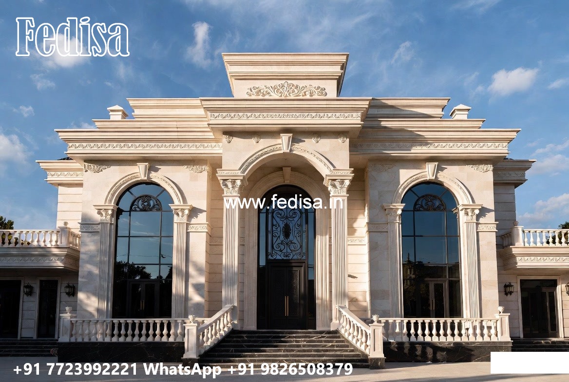 Marble Flooring Home House Building Design No-5437