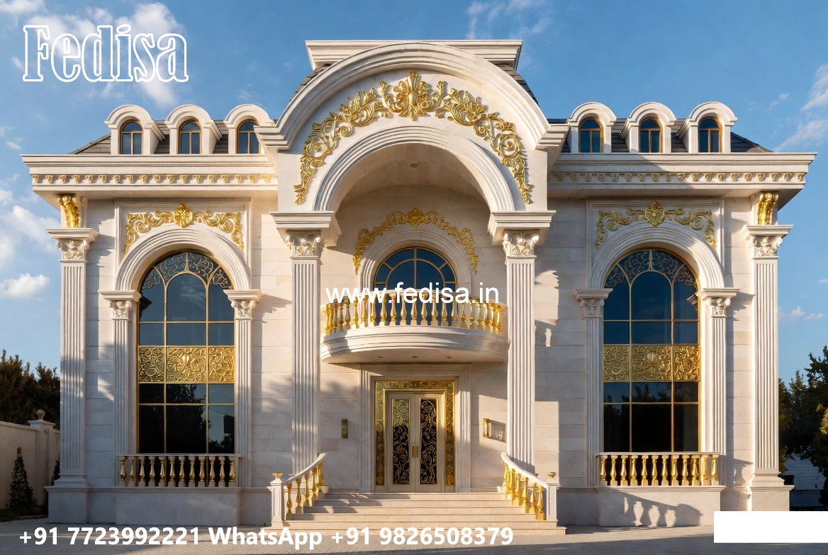 Classic Home Front Elevation Design 2 Storey House Design With Rooftop No-5486