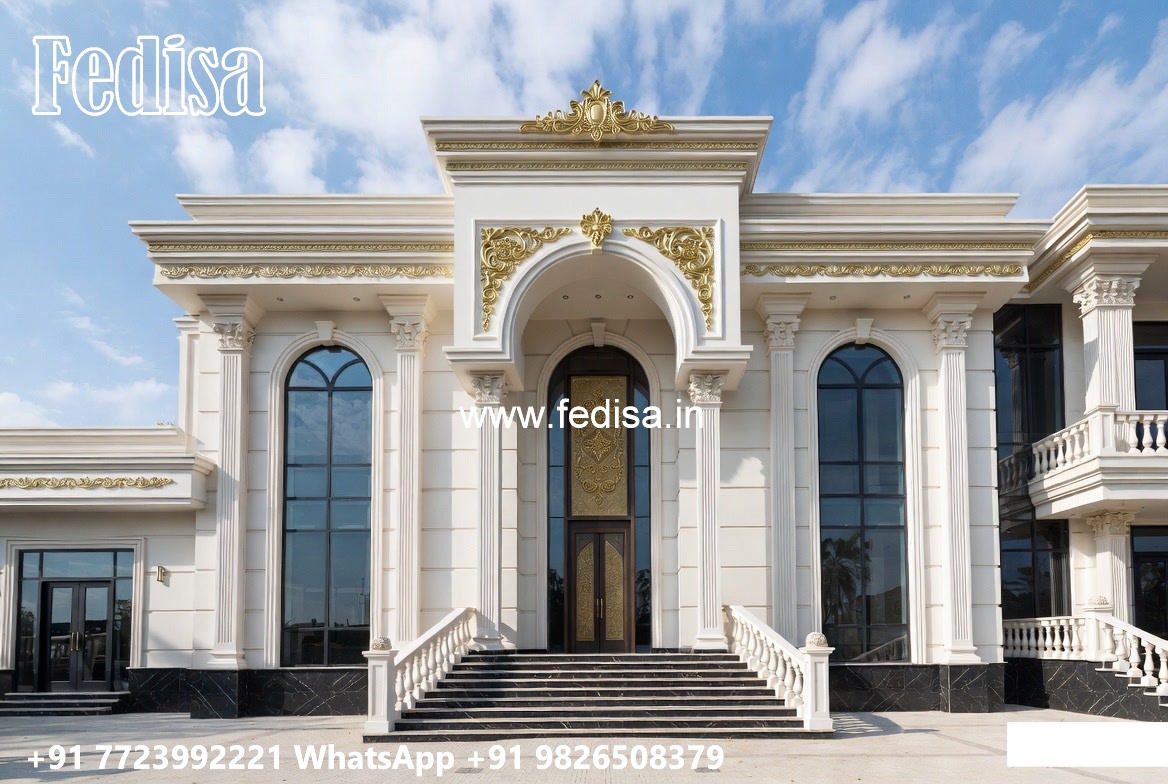 Royal Villa Design Two Storey House Plans With Balcony No-5498