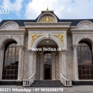 Symmetrical Villa Architecture Modern Farmhouse Plans 2026 No-5505