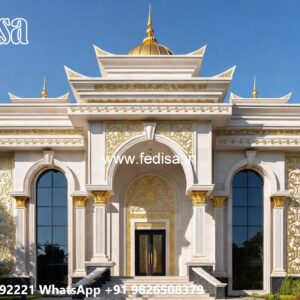 Small Classic Villa Design Inspiration Double Storey House Designs No-5523