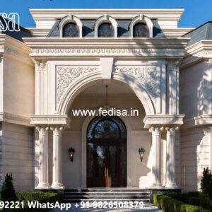 Vintage House Style Small Duplex House Design No-5541