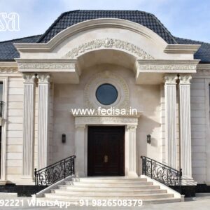 Luxury Classic Villa Square House Design No-5614