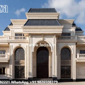 European Style Villa Ground Floor Design No-5616