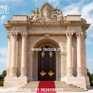 Elegant Villa Design Courtyard House Design No-5618