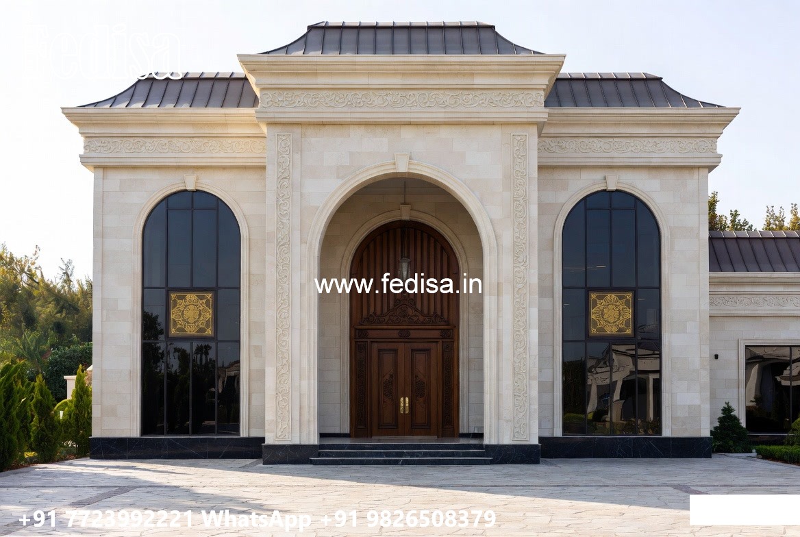 Heritage Style Villa Exterior Nice House Design No-5626