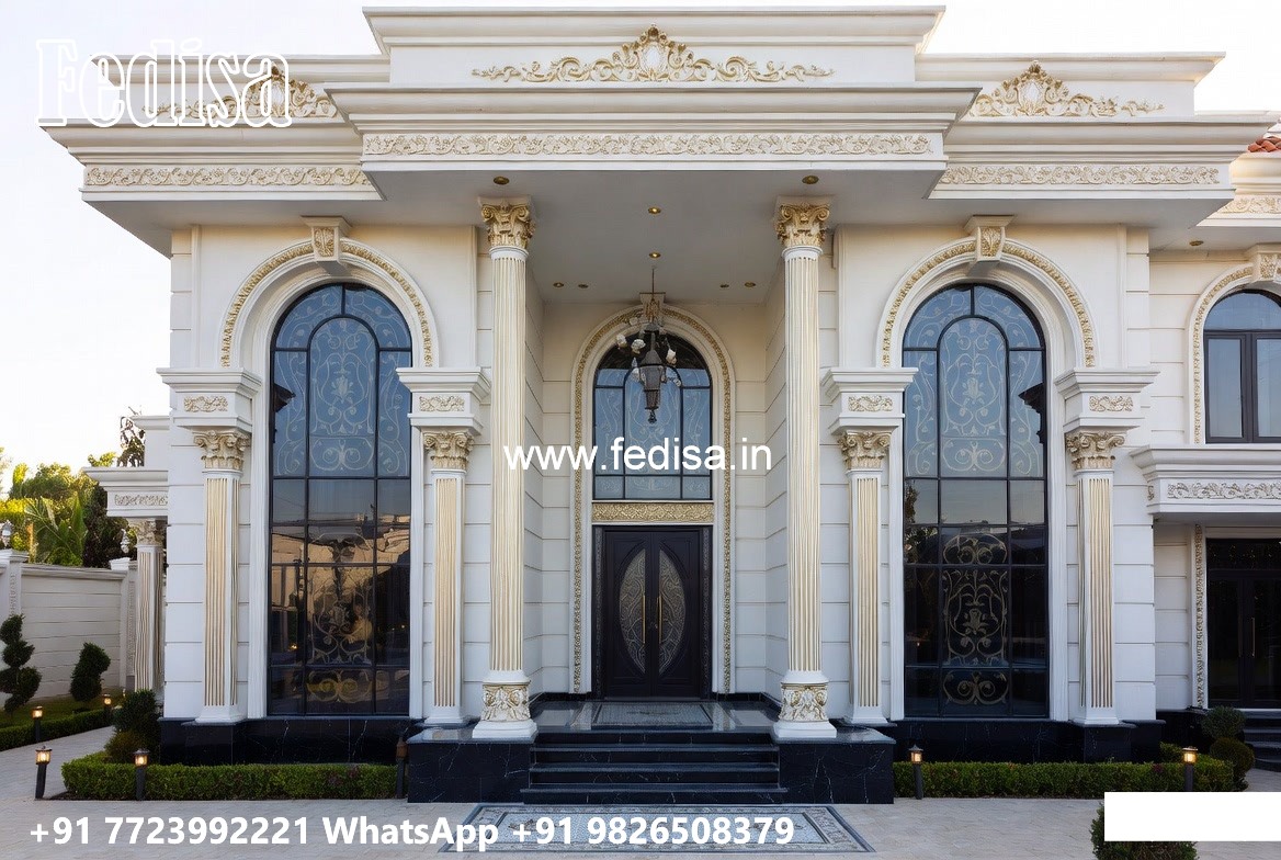 Luxury Classic Living Room Guest House Design No-5630