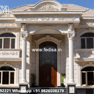 Marble Flooring Villa Design 2 Storey Modern House No-5635