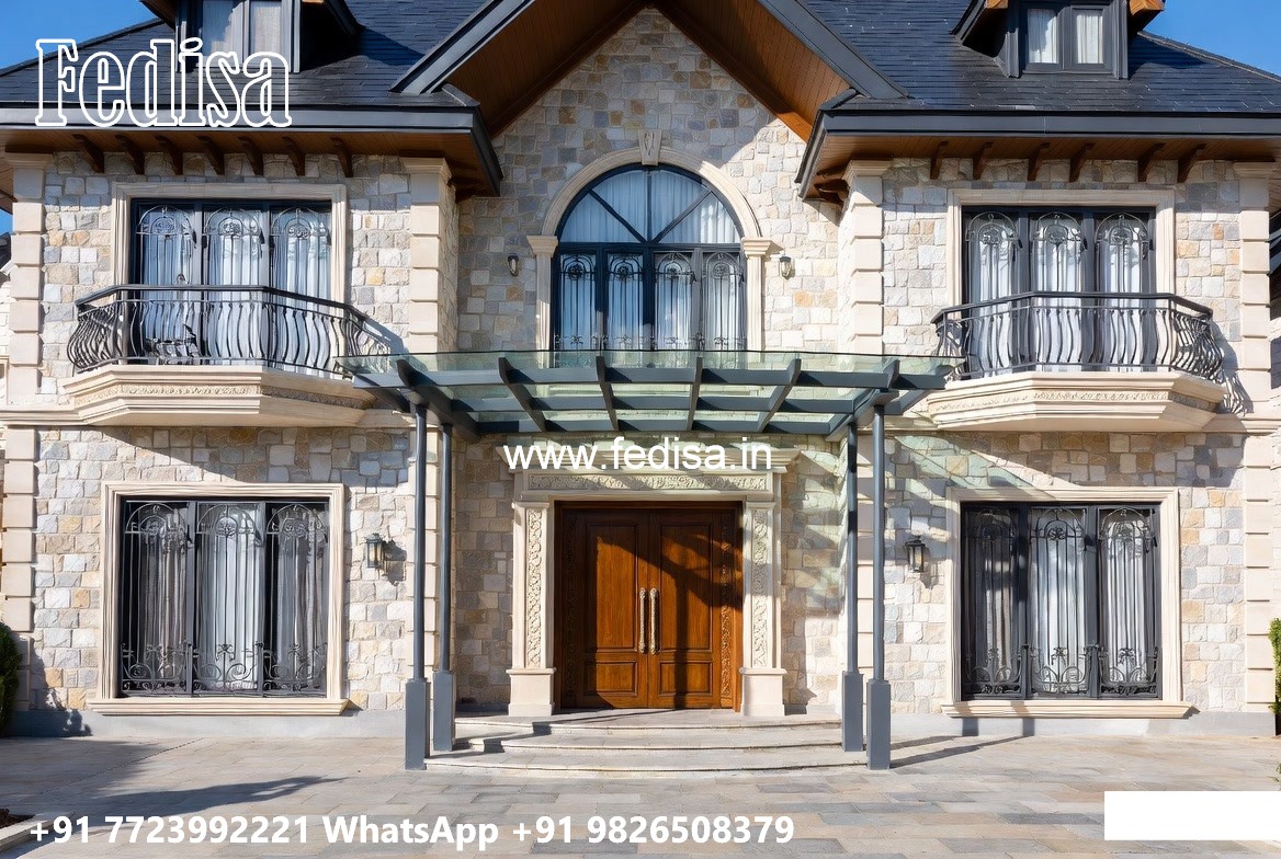 Luxury Classic Villa Exterior Design Ideas Simple 2 Storey House Design No-5644