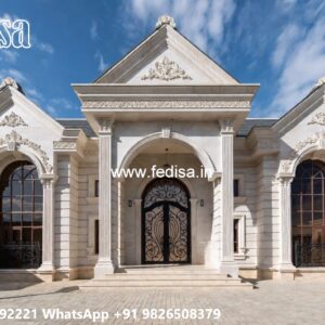 Classic Mediterranean Villa Style Homes Simple Three Bedroom House Plan No-5646