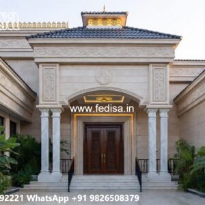 Classic Villa Design With Swimming Pool 15×30 House Plan No-5647